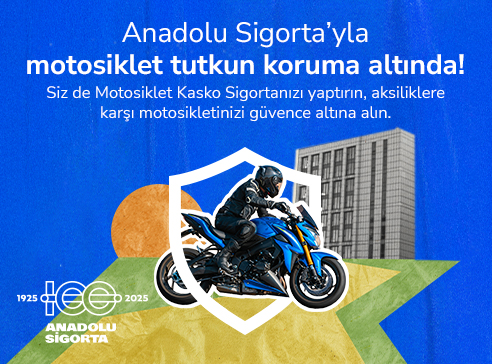 Anadolu Sigorta Güvencesiyle Motosiklet Kasko Sigortası Blog