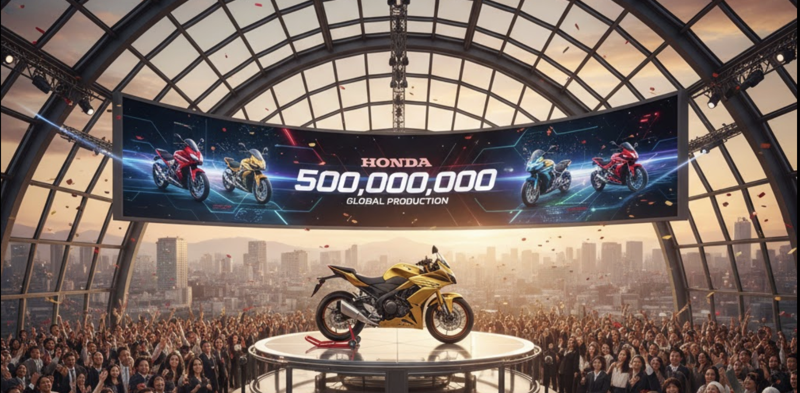 Bir Devin Ayak Sesleri: Honda, 500 Milyon Motosiklet Üretimiyle Tarih Yazdı! Blog