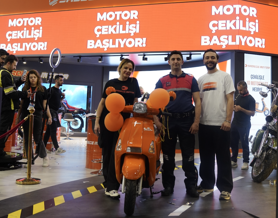 Sadece Motor, Motobike İstanbul 2025 Fuarında 10 Motosiklet Hediye Etti Blog